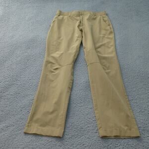 Fabletics Pants Mens 32x28 Beige Golf Stretch Wicking Performance Preppy